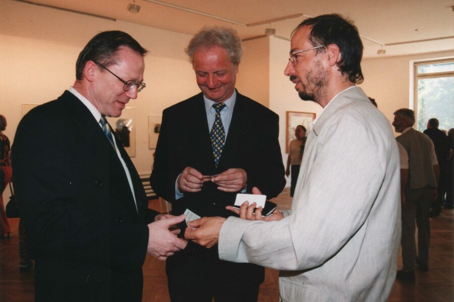 zleva Martin Slezák, Manfred Poiger, Radek Horáček